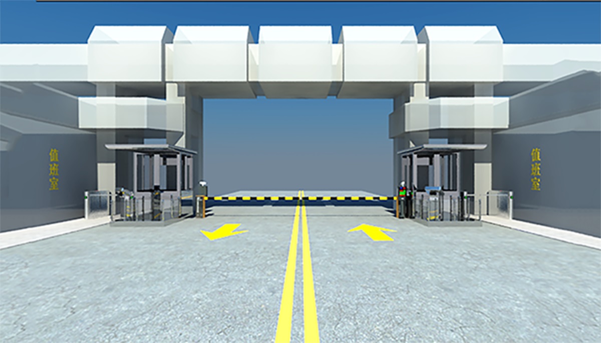 吉林某部執勤QZ離位報警系統安裝調試中